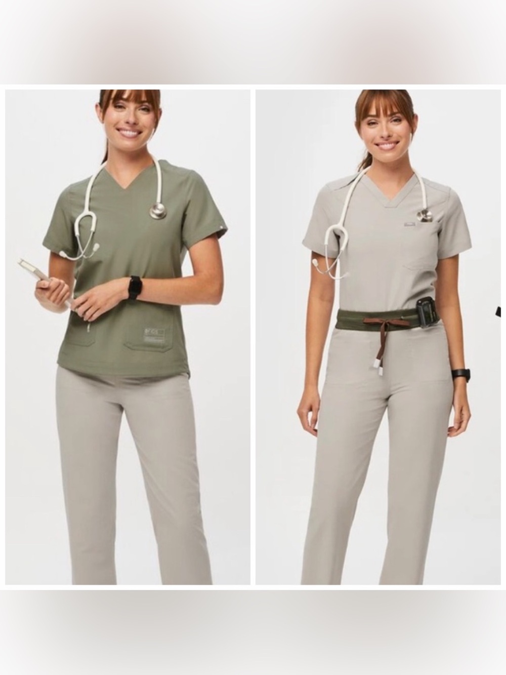 FIGS Women’s Reversible Scrub Top M